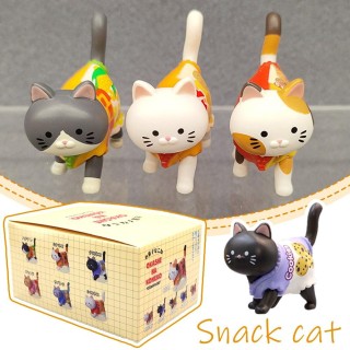 Snack Katze Walking Kätzchen Tragen Süßigkeiten Lebensmittel Verpackung Ornamente Box Spielzeug Blind 6 Boxed Tasche P7I5 1pc