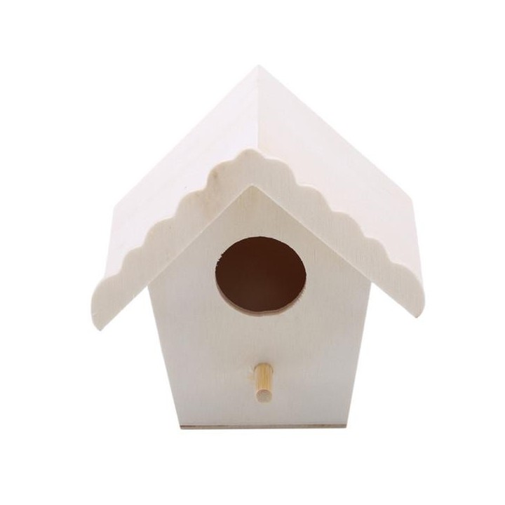 Vogelhaus aus Holz, Nest, Vogelzubehör, Vogelhaus aus Holz, Nistkasten für den Außenbereich