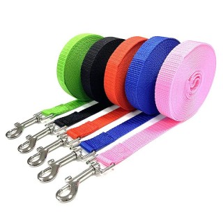 1,5 M 1,8 M 3 M 4,5 M 15 M 30 M Nylon-Trainingsleinen für Hunde, Spaziergänge mit Haustieren, langes Lanyard-Traktionsseil fü