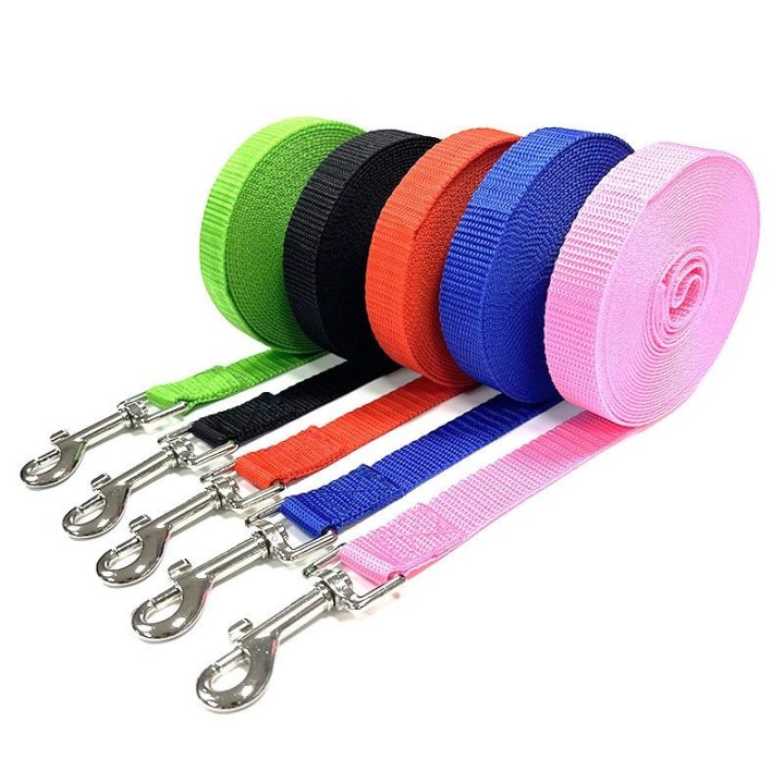 1,5 M 1,8 M 3 M 4,5 M 15 M 30 M Nylon-Trainingsleinen für Hunde, Spaziergänge mit Haustieren, langes Lanyard-Traktionsseil fü