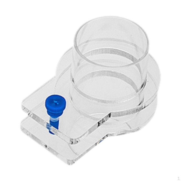 Futterring aus Acryl für Fische, klares Design, Kampffische und Schildkröten 50mm