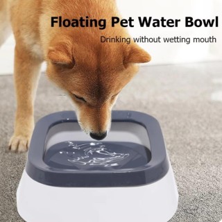 Wassernapf für Haustiere im Freien Schwimmende Wassernäpfe für Haustiere Spritzwassergeschütztes, auslaufsicheres Hundebecken