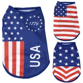 Gestreifte Hundekleidung für kleine Hunde und Katzen, Weste, Kostüm, dünnes, atmungsaktives Welpen-T-Shirt, Chuihuahua, Pullo