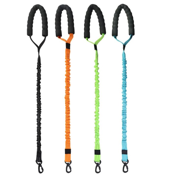 Explosionsgeschützte elastische Hundeleine, geeignet für mittelgroße und große Hunde, Haustierleine, Brustgeschirr, Nylon-Hun