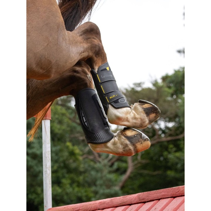 Lemieux MIMsafe XC Gamaschen Hinten Schwarz