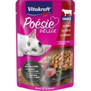 Vitakraft Poésie Délice mit Rind in Sauce