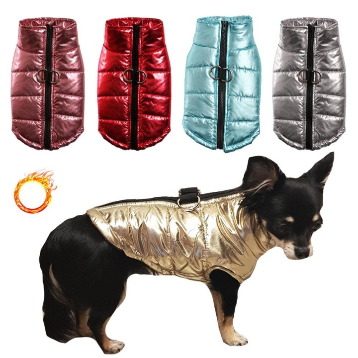 Winterkleidung für kleine mittelgroße Hunde, Welpenmantel, wasserdicht, Herbst-Winter-Hundeweste, Jacke, warme Kleidung für H