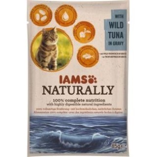 Iams Naturally Cat mit Wild-Thunfisch in Sauce