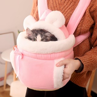 1 Stück weicher und bequemer Katzenrucksack, geeignet für kleine Katzen und Hunde, Tragetasche für Katzenausflüge, Katzennest