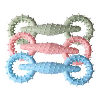 Beißspielzeug für Haustiere, Kaustab für Hunde, beißfest, lustiges Spielzeug für Haustiere mit auslaufendem Futter, Beißreini