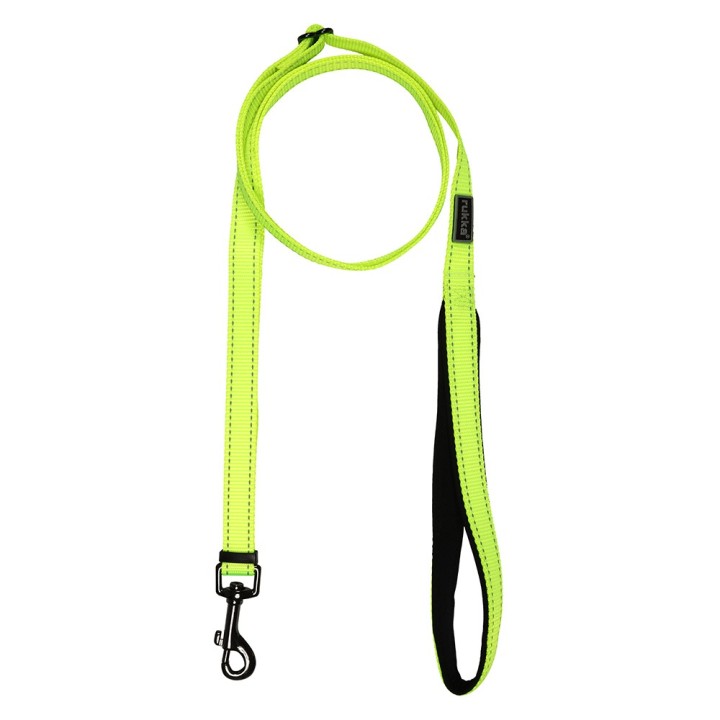 Rukka® Bliss Neon Leine, gelb - Größe S: 200 cm lang, 10 mm breit