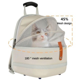 Katzentasche, große Kapazität, tragbarer Katzenrucksack, Rucksack, Haustierausflug, Käfig, Hunde- und Katzenausflug, Schultas