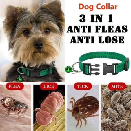 Nylon Sicherheit Töten Insekten Mücken Outdoor Neck Strap Anti Floh Milbe Tick Pet Suppies Hund Kragen L rot