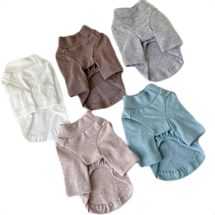 Neuer stylischer und flauschiger Rollkragenpullover für kleine Hunde – perfekt für Ihren Chihuahua, Bichon oder Mops. Dieses