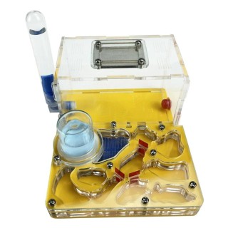 DIY Flache 3D-Ameisenfarm aus Acryl, Ameisennest mit Futterbereich, Ameisenhaus, Insektenvilla, Haustier-Ameisenhaufen-Werkst