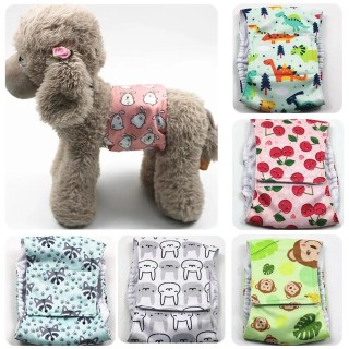 Hundewindeln Physiologische Hose Welpen Herrenhöschen Shorts Unterwäsche Waschbare Hündinnen Windelhöschen Haustier Hund Katz