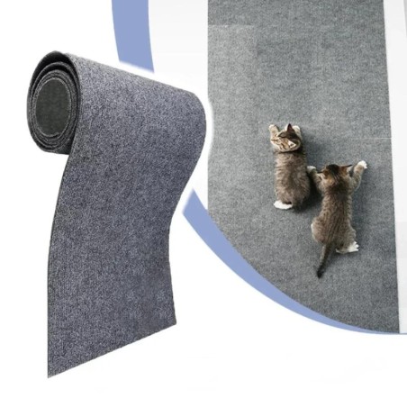 Anti-Katzenkratz-Sofa, Katzenkrabbelmatte, Schleifen, Klettergerüst, Sofaschutz, selbstklebender Teppich, Katzenkratzbrett, K