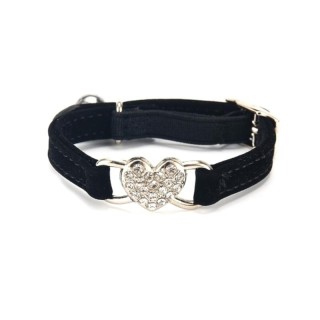 Für Katze Kragen Welpen Sicherheit Kragen mit Gummiband Kätzchen Kragen für Kleine Hunde mit und Herz Decor Mehrere Co x3UC b