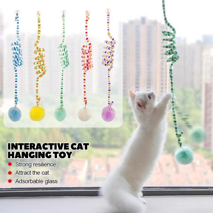 Interaktives Katzen-Hängespielzeug, Simulations-Katzenspielzeug, lustiges selbsthey, interaktives Spielzeug für Kätzchen, zum