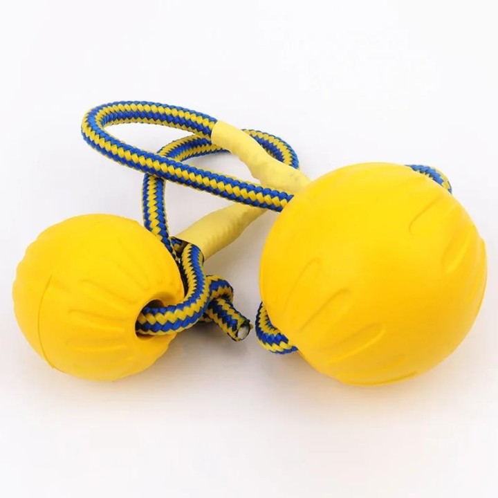 7/9 cm Unzerstörbarer Vollgummiball für das Training von Hunden, Kauspiel, Apportierspielzeug, Hundespielzeug für kleine, mit