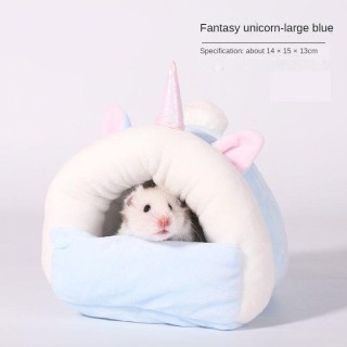 Hamsternest, Schlafnest, Baumwolle, Haustiernest, Winter, Anti-Biss, kleines Haus, warm, großes, abnehmbares und waschbares H