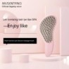Kunststoff-Silikon-Massagekamm, reinigt gründlich Katzenhaare, Massage, einfacher Schaum, Haustiermassage, Peeling, Haarbürst