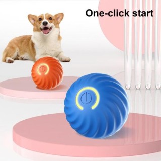 Interaktives Hundespielzeug mit rollendem Ball, bewegungsaktiviertes, wiederaufladbares Ballspielzeug, automatisch bewegliche