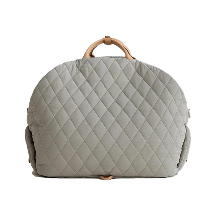 Haustiertragetasche für kleine Hunde und Katzen, tragbar, waschbar, Welpentrage, Autositztasche L schwarz