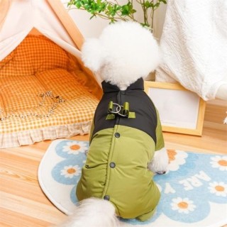 Wintermantel für Hunde, warme Thermojacke für Haustiere, für kaltes Wetter, Einteiler für kleine Hunde, Outdoor-Reisefotograf