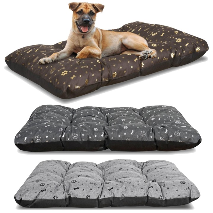 Wasserdichtes Hundebettkissen PRESTIGE M, L, XL! M - 80x60 cm dunkelbraune
