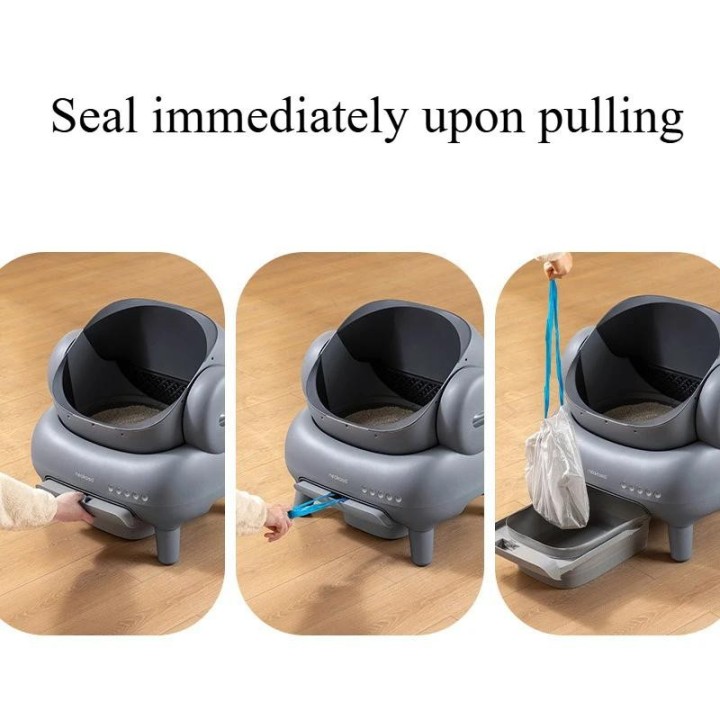 2 rollen Automatische Katzentoilette Müllbeutel Liner Neakasa M1 Spezielle Müllbeutel Liner Verdickt Sammlung Poop 1 Box