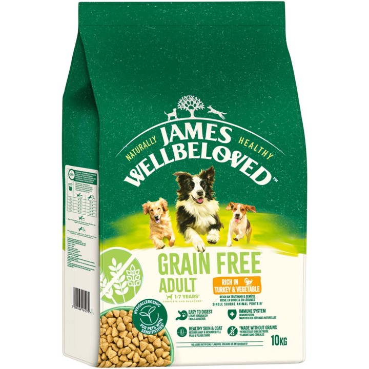 JAMES WELLBELOVED Adult Truthahn & Gemüse 10 kg