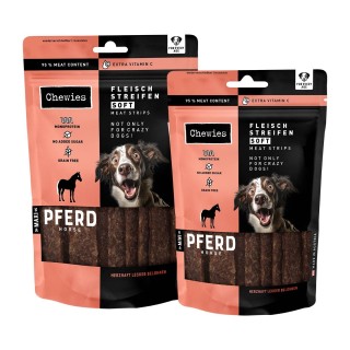 Chewies Fleischstreifen SOFT Pferd Mini - 70g