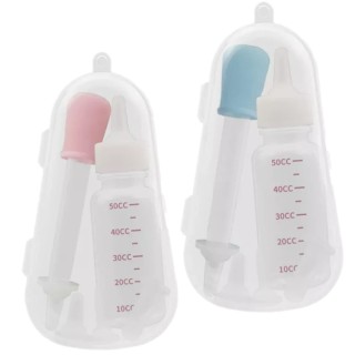 NOELAMOR Kätzchenfütterung Kleintierfütterung Fütterungsset Kleintierfütterung für Welpen Flasche, Flasche, Flasche, Haustier