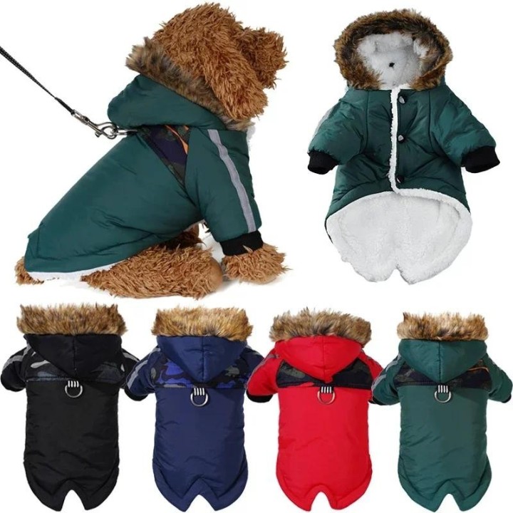 Kleidung Hund Hoodie Haustier Jacke Welpe für Haustiere Pelz Kleidung Chihuahua klein warm mittel Mantel Yorkies verdicken S