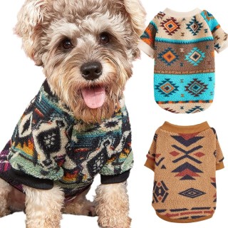Neuester Wollpullover für kleine Hunde, warmes Fleece, Frühlings- und Herbst-Haustier-Hundekleidung, Chihuahua, Schnauzer, We