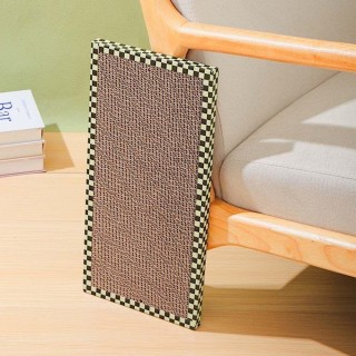 Katzenkratzbrett aus Karton für den Innenbereich, wendbar, Mehrzweck-Katzenkratzbrett, Kätzchen, Schleifen, Krallen, Werkzeug