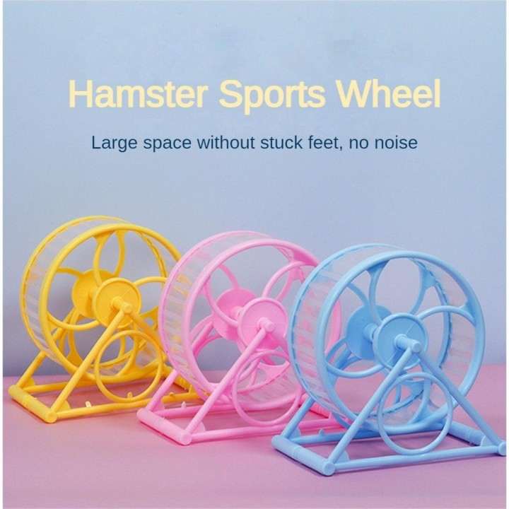 Hamsterrad, großes Haustier-Jogging-Hamster-Sport-Laufrad, Hamsterkäfig-Zubehör, Spielzeug, kleine Tiere, Übung, Heimtierbeda