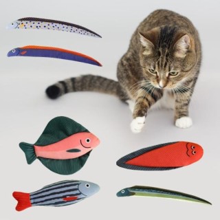 Katzen-Teaser-Spielzeug, heller Klang, Farbe anziehen, integrierte Jagd, zarte Aufmerksamkeit, Zahnreinigung induzieren, Poly