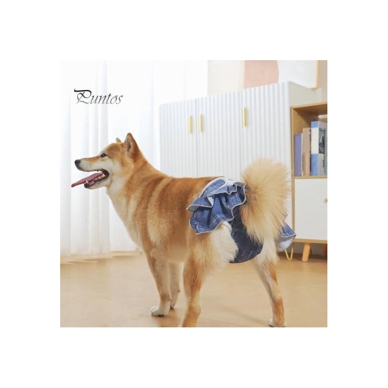 Hunde-Menstruationshose für Hündinnen, Menstruationsunterwäsche, waschbare Haustierwindel, Hygienehose für Welpen, Schutzhose