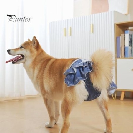 Hunde-Menstruationshose für Hündinnen, Menstruationsunterwäsche, waschbare Haustierwindel, Hygienehose für Welpen, Schutzhose