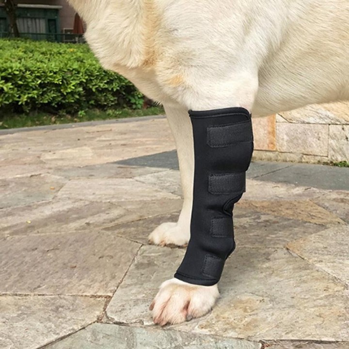 Pet Supplies Hunde-Leggings, chirurgischer Wickelverband für Verletzungen S