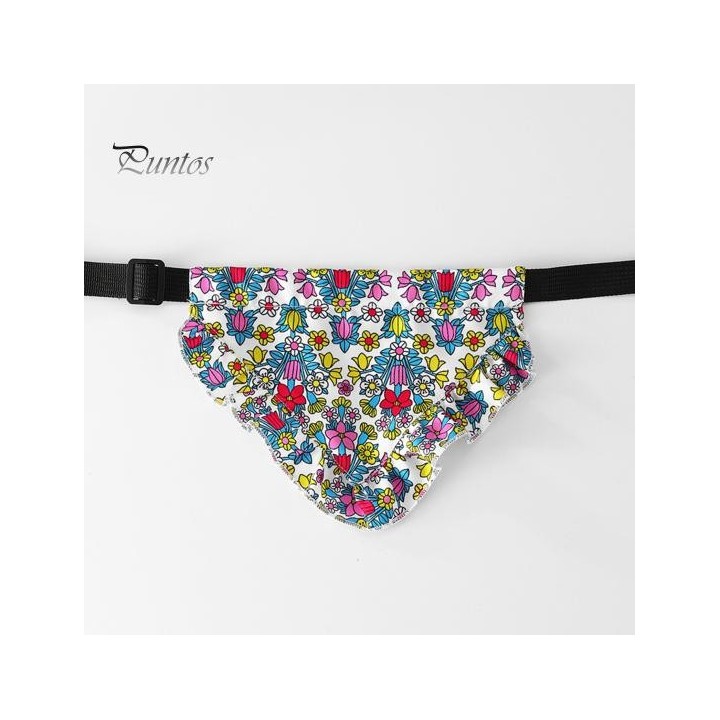 Haustierhalsband, bequem, verstellbar, Haustier-Bandana, modisches Blumenmuster, Hundehalstuch, Heimtierbedarf S