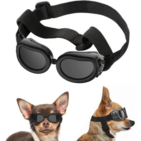 UV-Schutz, winddicht, beschlagfrei, Brillen, Hundesonnenbrillen, Schutzbrillen, Sonnenbrillen gelb