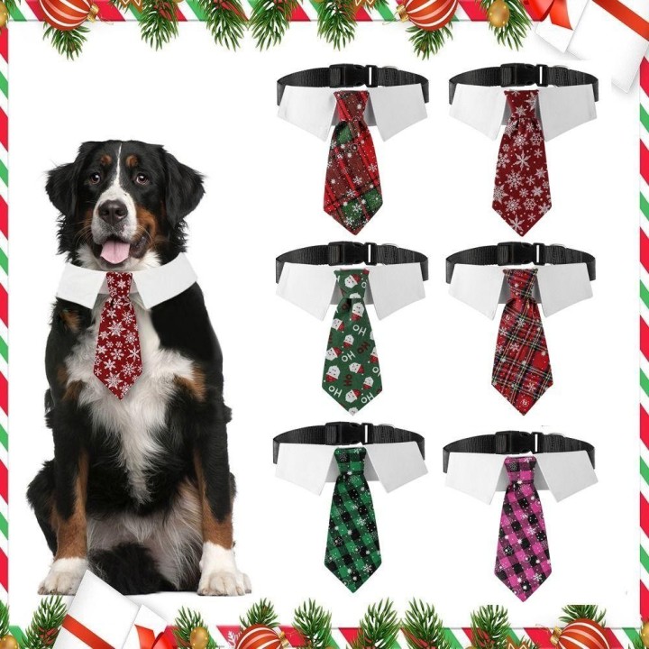 Schöne Fliege Kragen verstellbare Haustier Speichel Handtuch neue Smoking Fliege Haustier Style 3