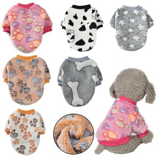 Haustier Hund Kleidung Herbst Winter Warme Pullover Bekleidung Für Kleine Mittelgroße Hunde Mode Druck Welpen Katzen Weste Ma