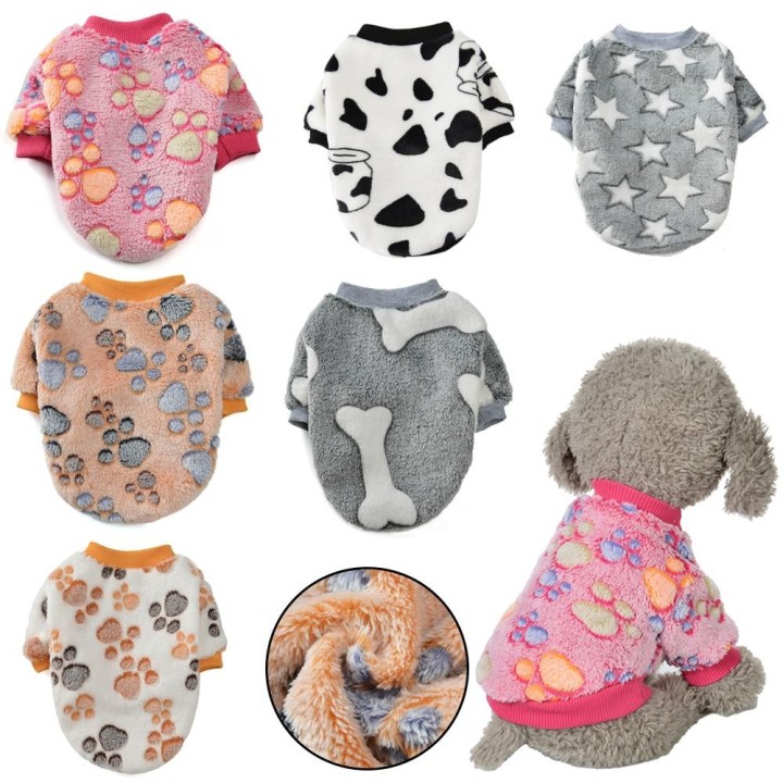 Haustier Hund Kleidung Herbst Winter Warme Pullover Bekleidung Für Kleine Mittelgroße Hunde Mode Druck Welpen Katzen Weste Ma