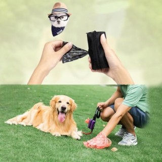 Haustier-Kotbeutel, Reißverschlusskapazität, Haustierverschluss, großer Kotbeutel, Hundekotspender A