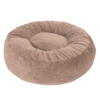 Hundebett Flocke - Ersatzbezug Ø 65 cm, braun
