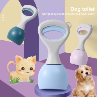 Kotschaufel für Haustiere, große Kapazität, unzerbrechliches ABS, faltbar, hochfest, Reinigungswerkzeug für Hundekotschaufel